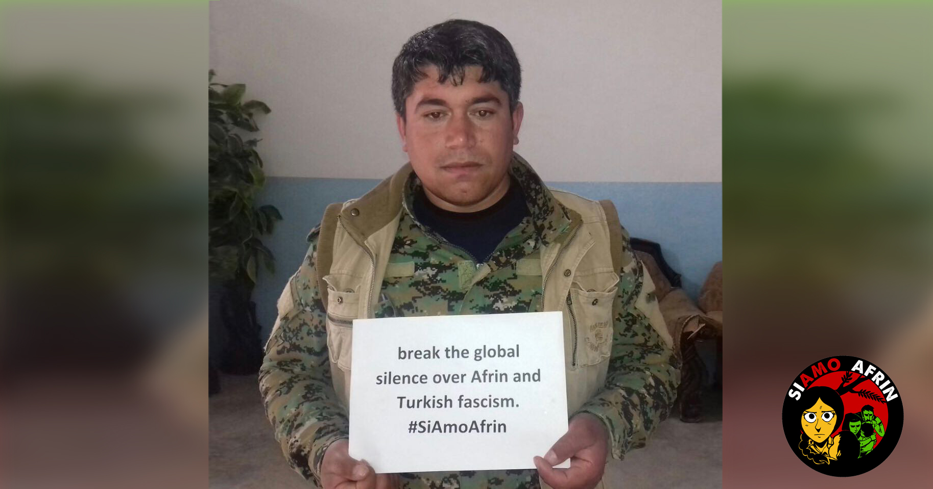 SiAmo Afrin - We Are Afrin -GUS - Gruppo Umana Solidarietà