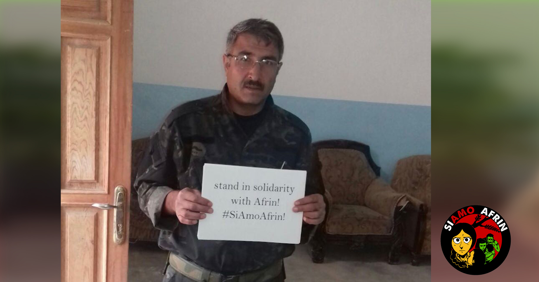 SiAmo Afrin - We Are Afrin -GUS - Gruppo Umana Solidarietà