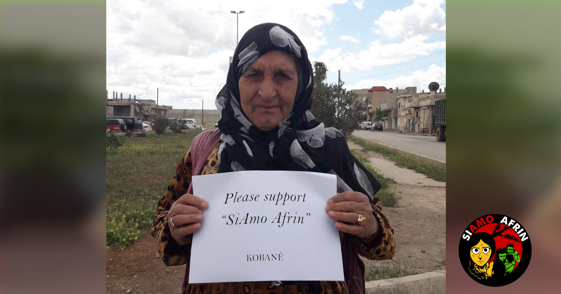 SiAmo Afrin - We Are Afrin -GUS - Gruppo Umana Solidarietà