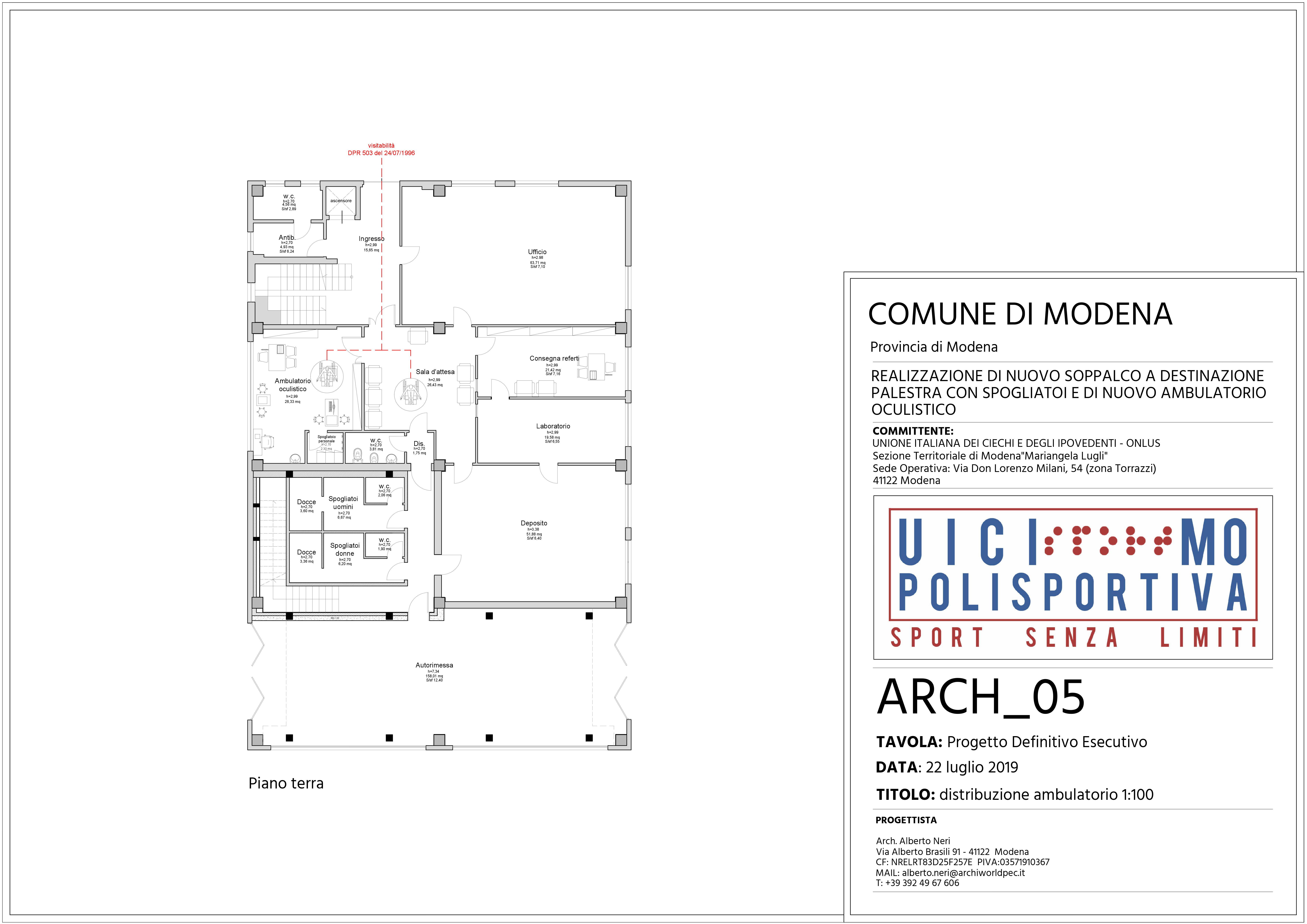 Ambulatorio oculistico UICI Modena-UICI Modena