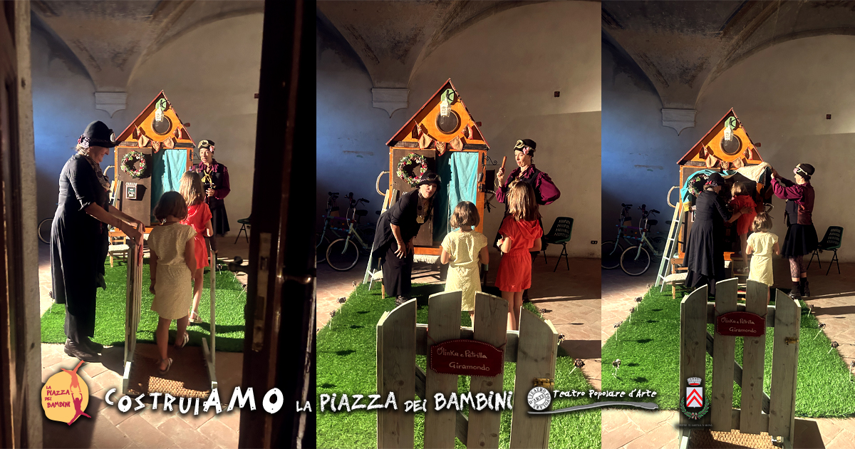 CostruiAmo la Piazza dei Bambini di Teatro popolare d'arte CostruiAmo la Piazza dei Bambini-Teatro popolare d'arte