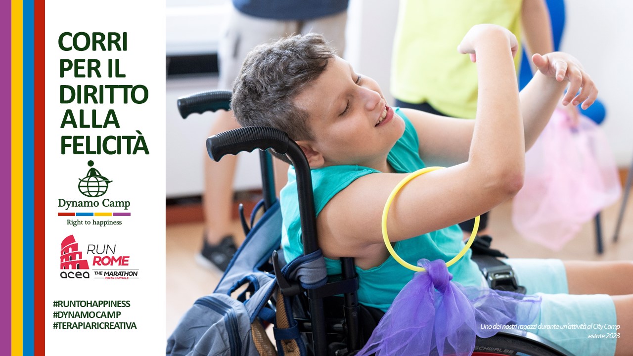 RUN TO HAPPINESS RUN ROME MARATHON 2024-Dynamo Camp