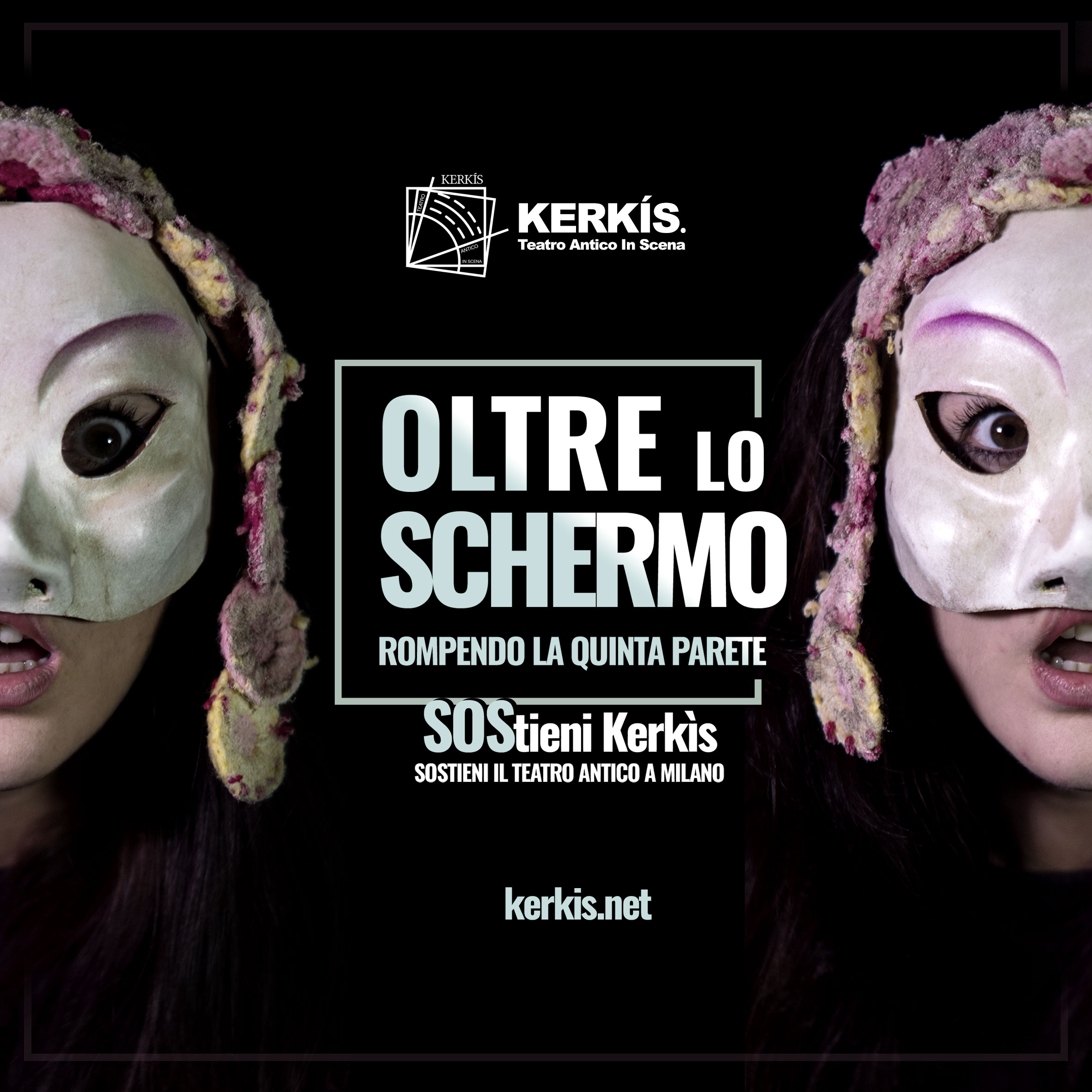OLTRE LO SCHERMO. Rompendo la 5a parete. di KERKÍS. Teatro Antico In Scena OLTRE LO SCHERMO. Rompendo la 5a parete.-KERKÍS. Teatro Antico In Scena