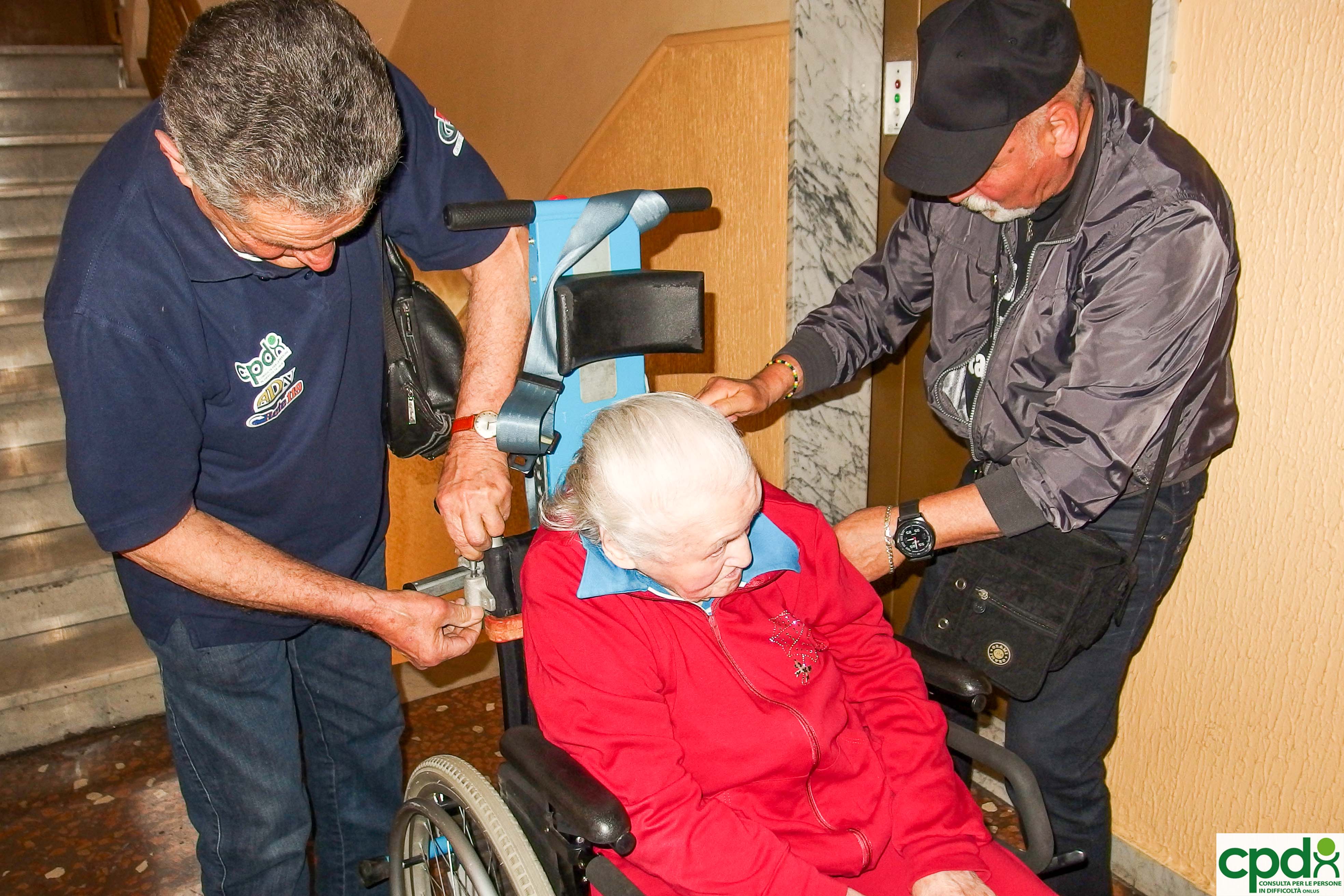 Trasporto solidale per disabili-CPD