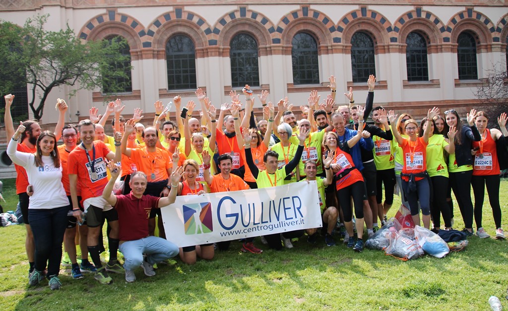 CON GULLIVER ALLA MILANO MARATHON 2019 -Centro Gulliver