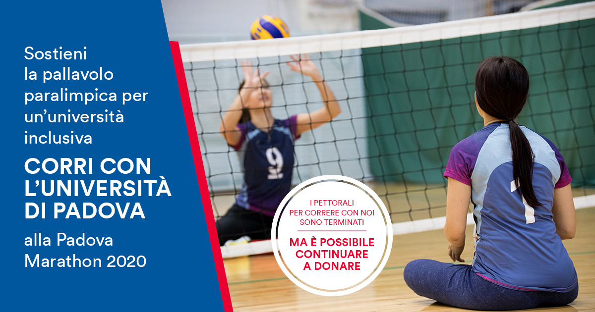 Sostieni il Sitting Volley di Università degli Studi di Padova Sostieni il Sitting Volley-Università degli Studi di Padova