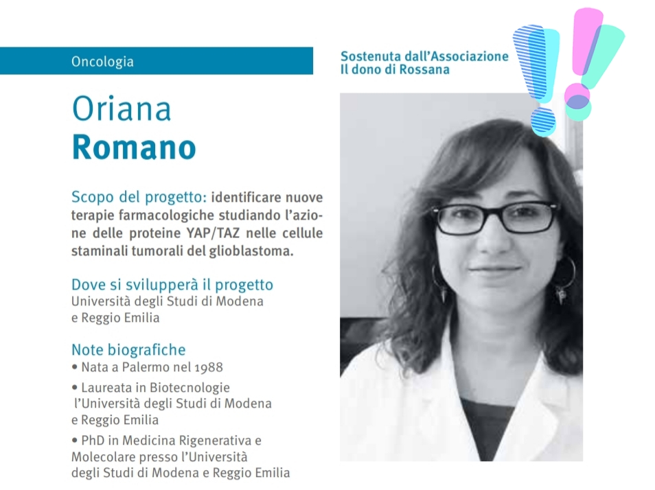 #ricerca2020perRossana-Il dono di Rossana