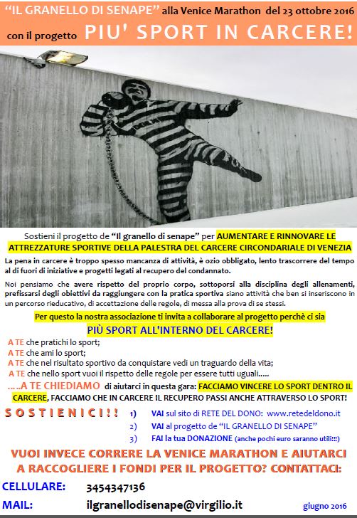 VM2016: più sport in carcere-Il Granello di Senape