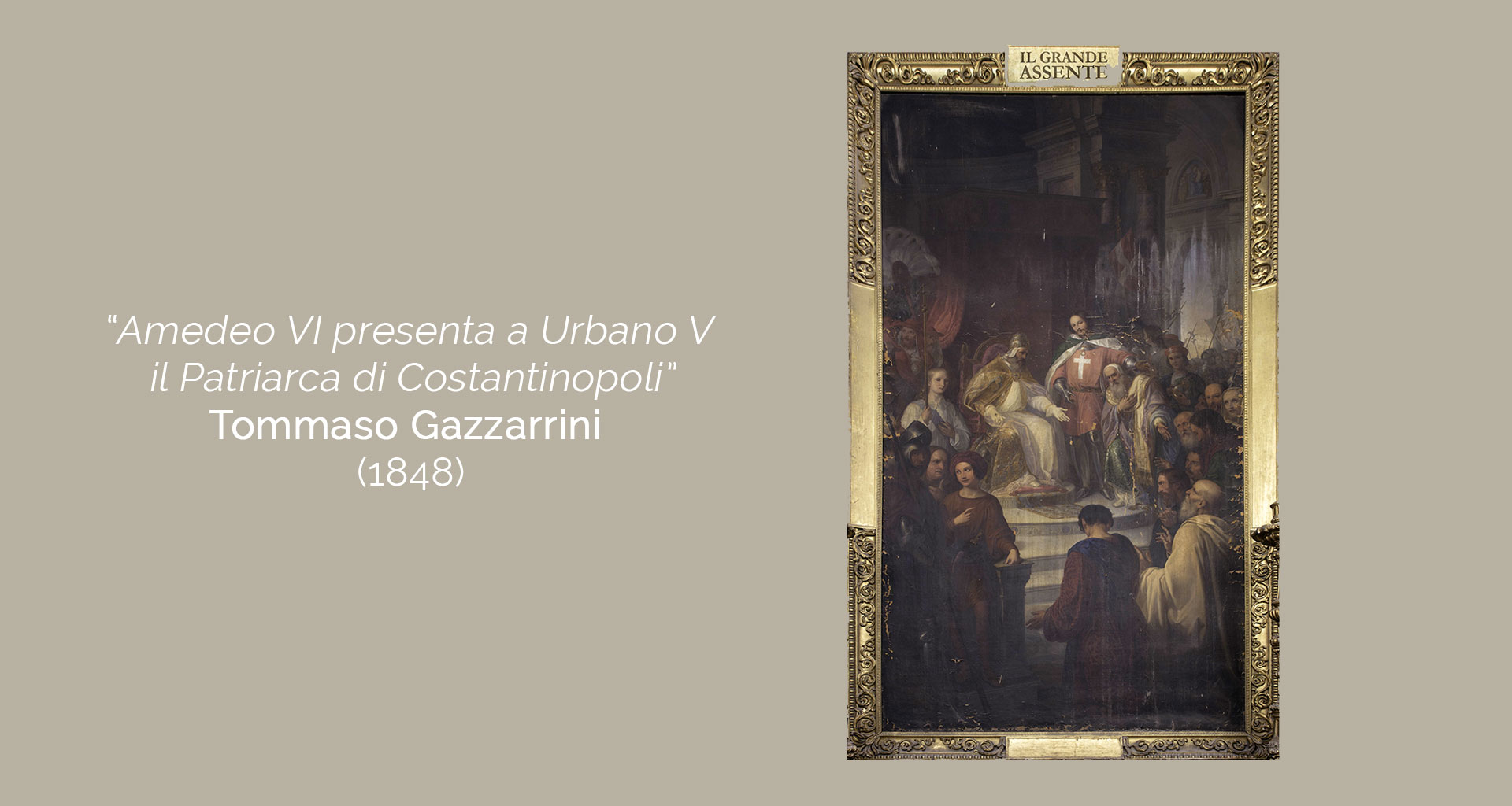 Il Grande Assente-Rotary Club Torino Palazzo Reale