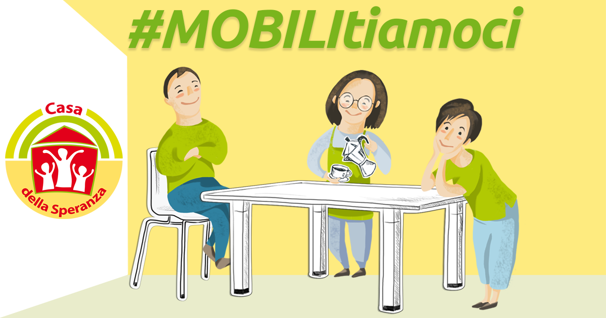 #MOBILItiamoci per CASA DELLA SPERANZA di AMICI DELLA SPERANZA #MOBILItiamoci per CASA DELLA SPERANZA-AMICI DELLA SPERANZA