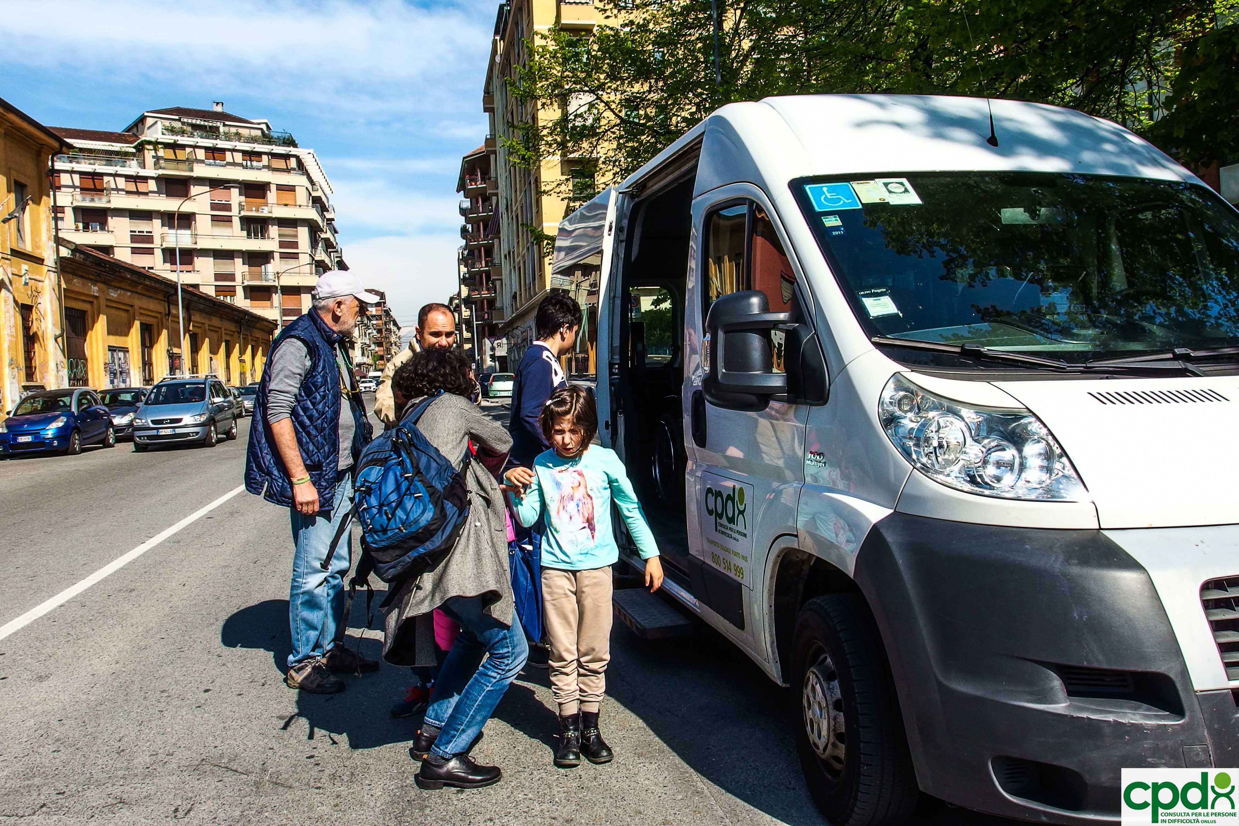 Trasporto solidale per disabili-CPD