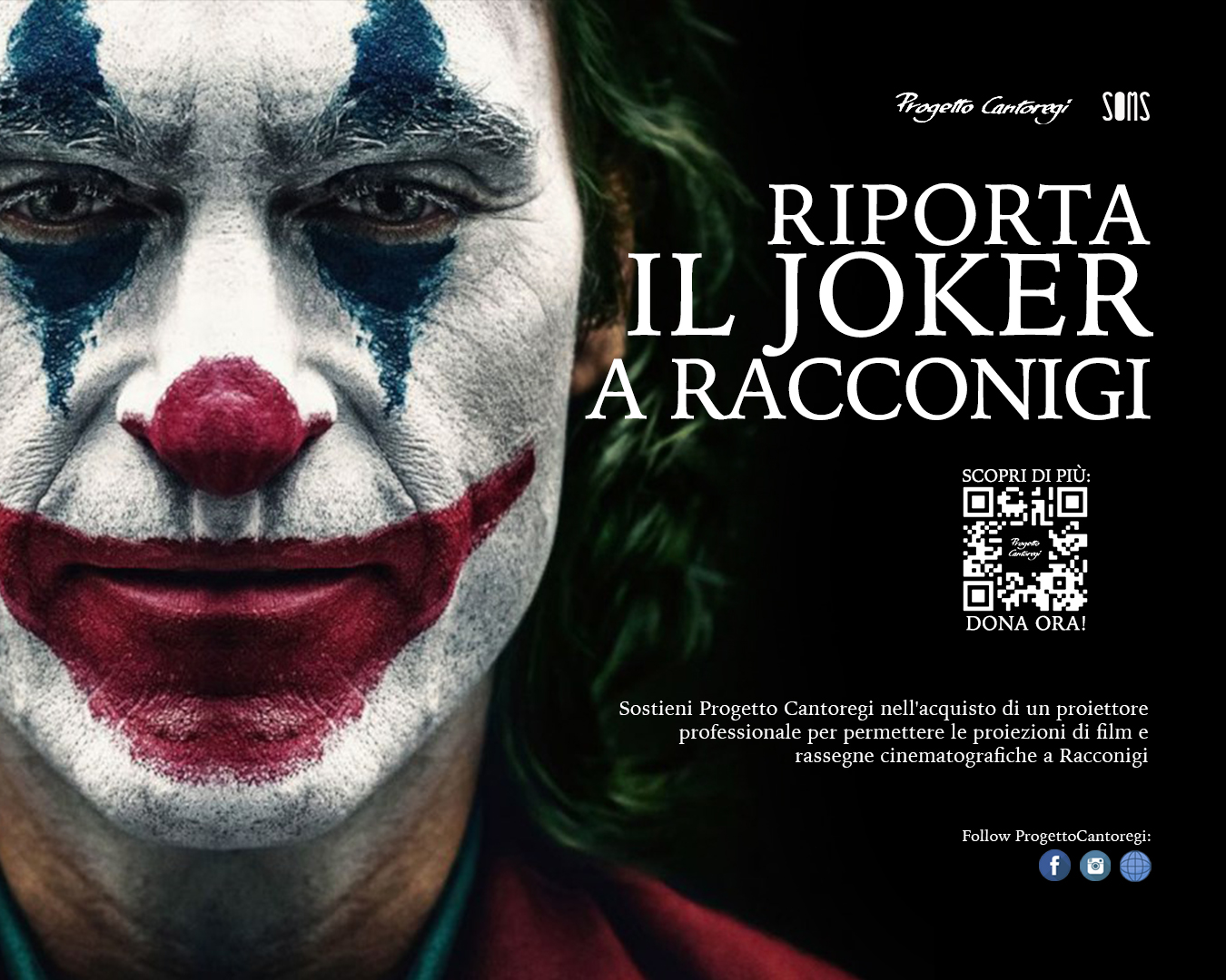 RIPORTA IL CINEMA A RACCONIGI!-Progetto Cantoregi