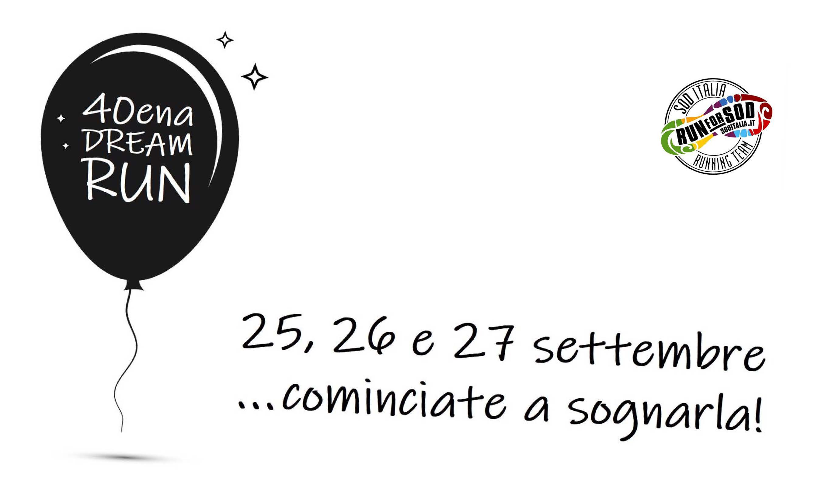 40ena Dream Run-SOD Italia Onlus