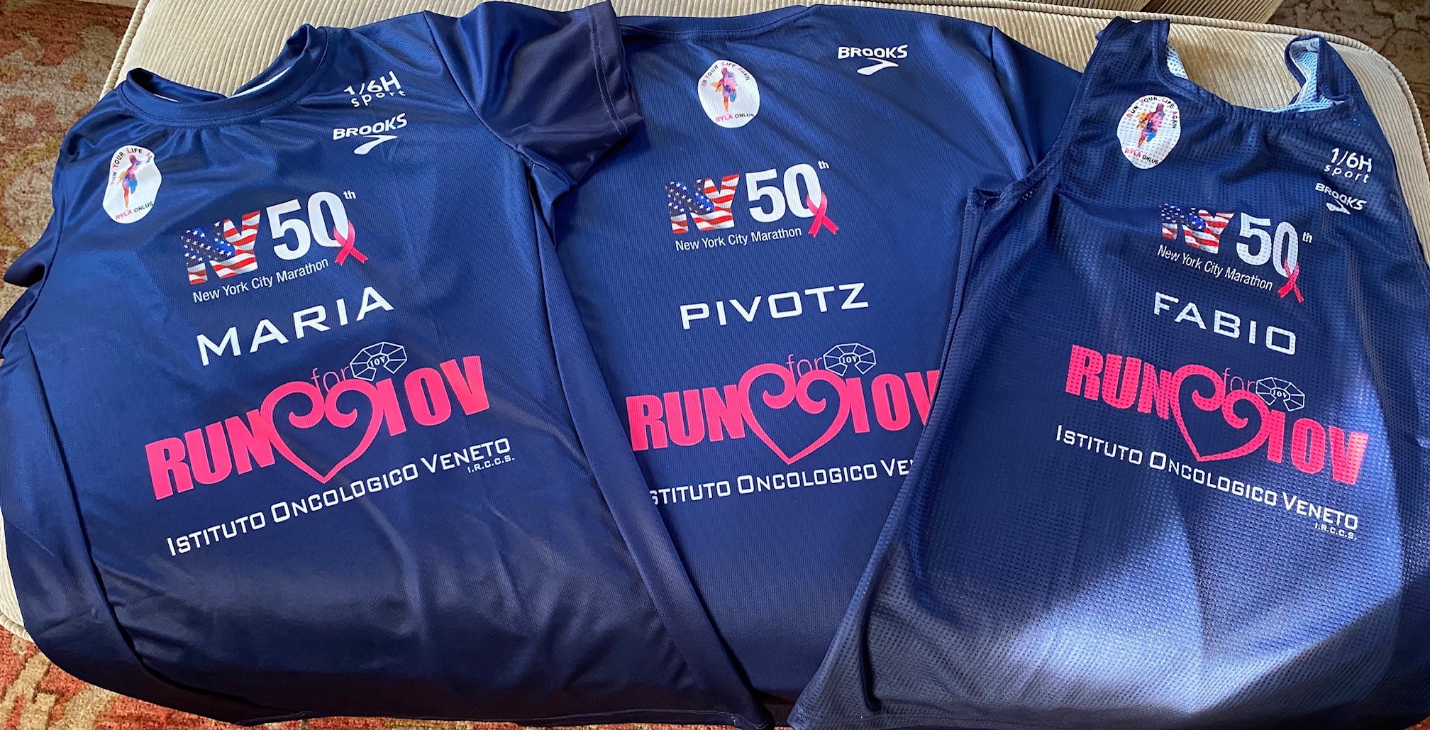 UNA MAGLIA PER RUN FOR IOV-RYLA Onlus