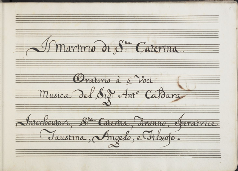 Il Martirio di S. Caterina-CAMERATA ACCADEMICA