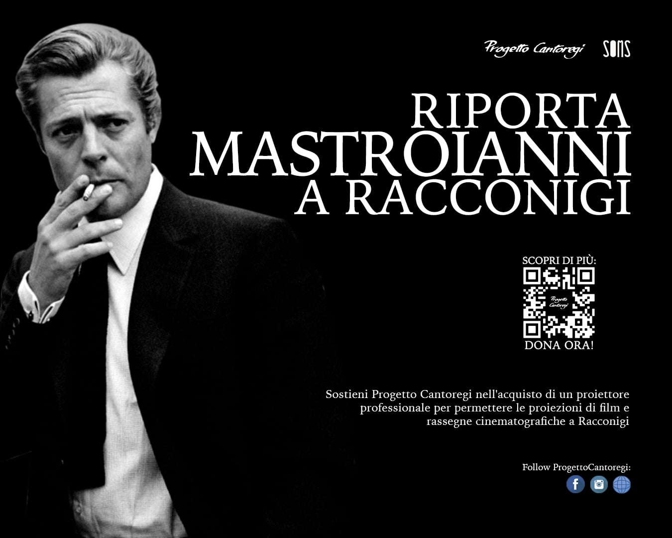 RIPORTA IL CINEMA A RACCONIGI!-Progetto Cantoregi