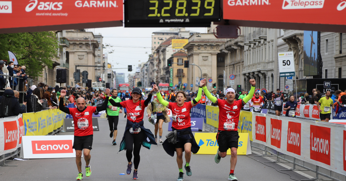#runforLILT Milano Marathon 2023-LILT Milano Monza Brianza