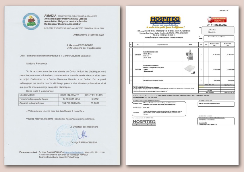 Dispensario diabetici di Hell Ville di Giovanna per il Madagascar Dispensario diabetici di Hell Ville-Giovanna per il Madagascar