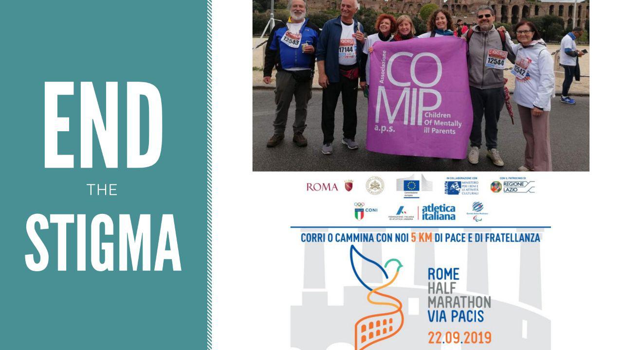 ROMA RUN FOR PEACE - Cammina per COMIP! di CHILDREN OF MENTALLY ILL PARENTS ROMA RUN FOR PEACE - Cammina per COMIP!-CHILDREN OF MENTALLY ILL PARENTS
