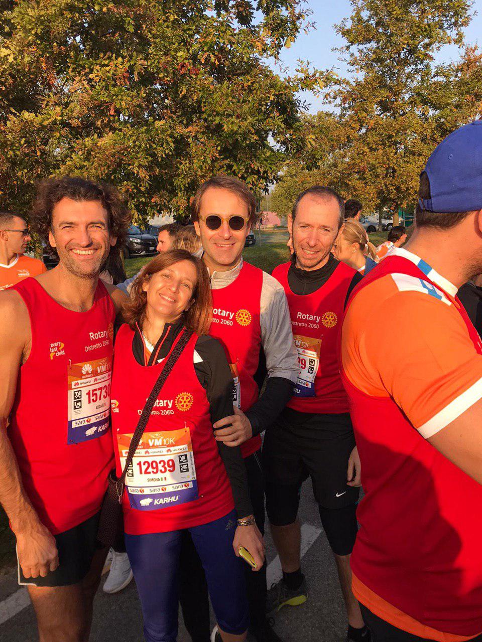 Run to End Polio #VM2019	-Progetto Rotary – Distretto 2060 – ONLUS