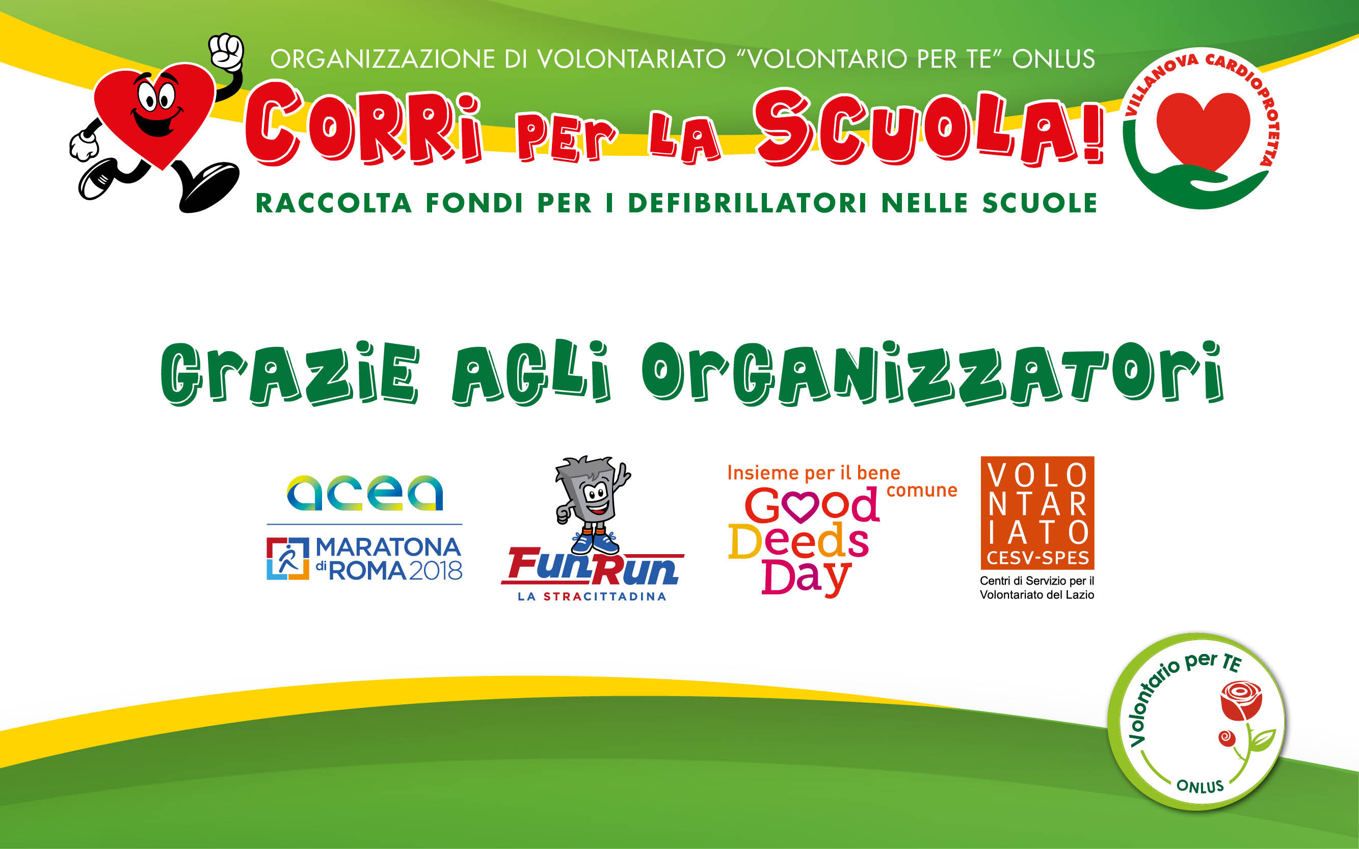 Corri per la Scuola-Volontario per TE - Onlus