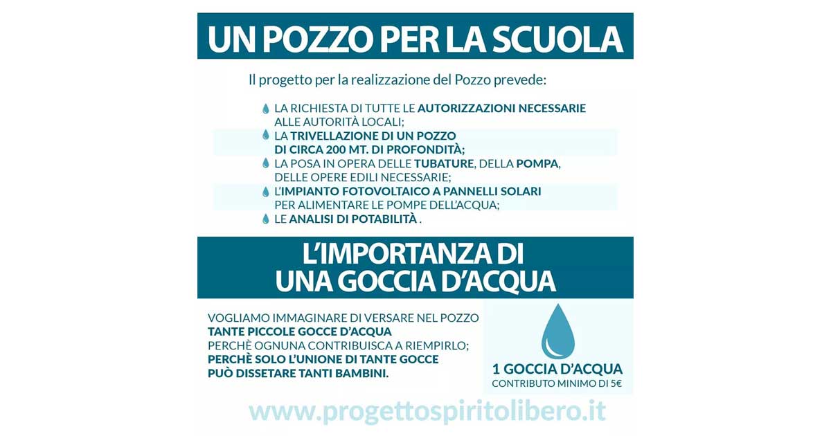 Un Pozzo in Kenya-Progetto Spirito Libero