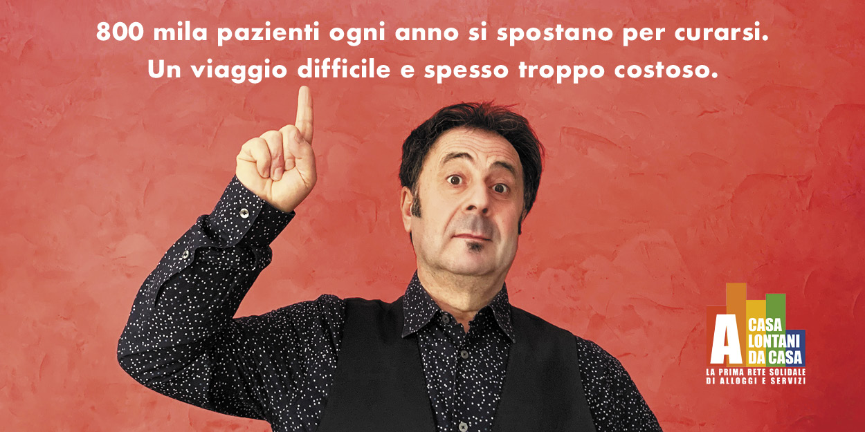 Aiutiamo chi viaggia per curarsi-A Casa Lontani Da Casa