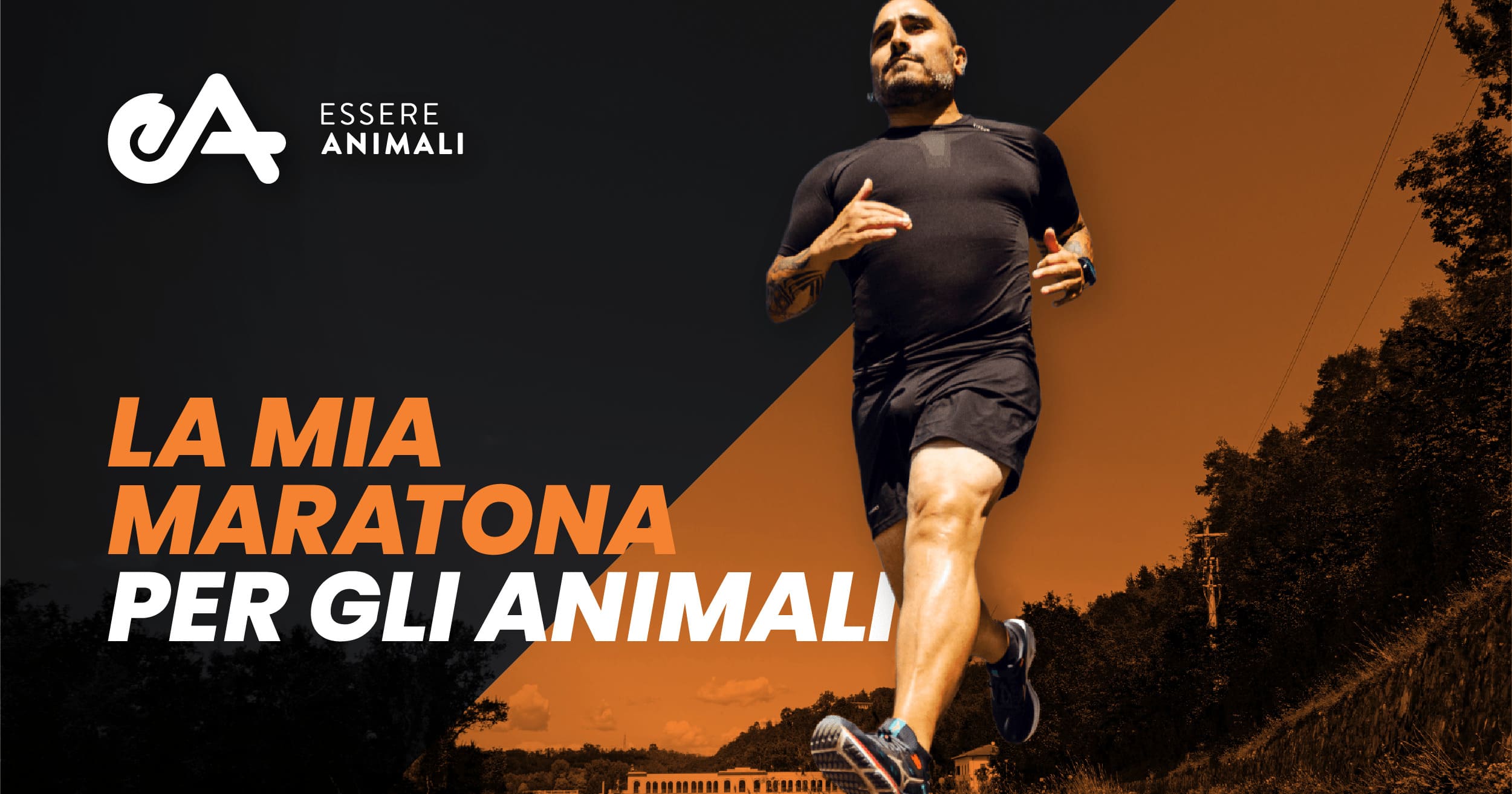 Corro la London Marathon per gli animali di Essere Animali Corro la London Marathon per gli animali-Essere Animali