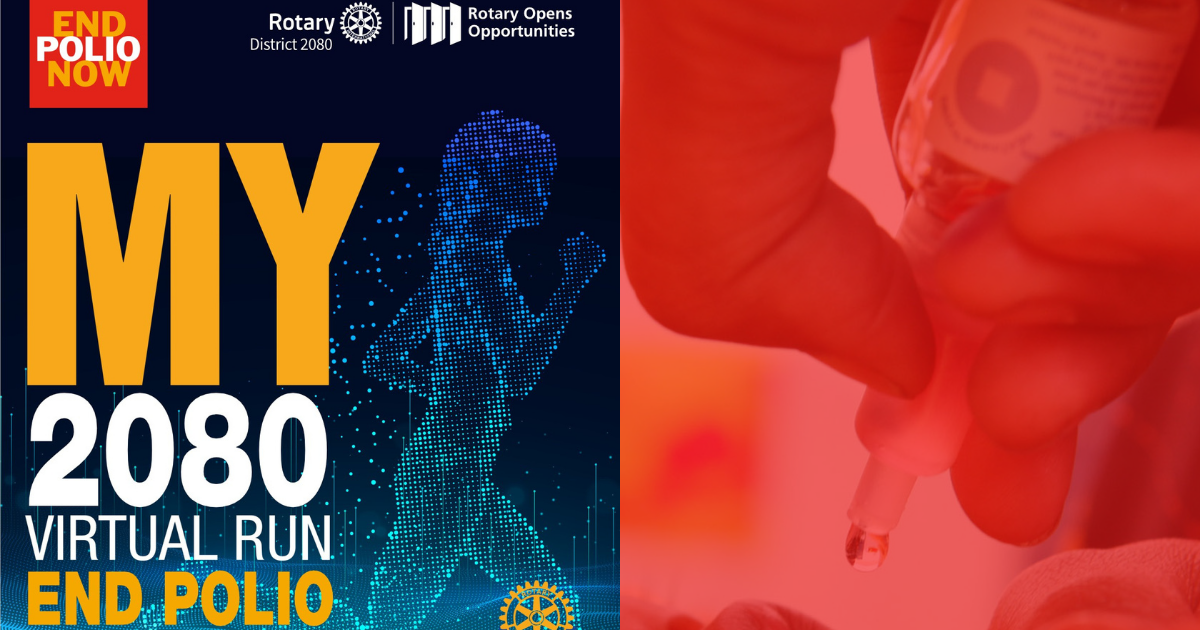 ROTARY 2080 RUN FOR ENDPOLIO 2020-21 di Rotary International Distretto 2080 ROTARY 2080 RUN FOR ENDPOLIO 2020-21 -Rotary International Distretto 2080