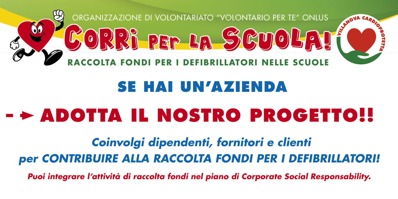 Corri per la Scuola-Volontario per TE - Onlus