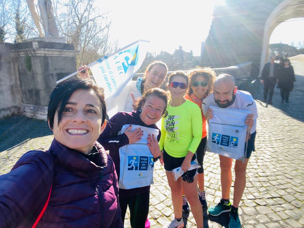 #oggicorroperAIRC Run4Rome di Fondazione AIRC #oggicorroperAIRC Run4Rome-Fondazione AIRC