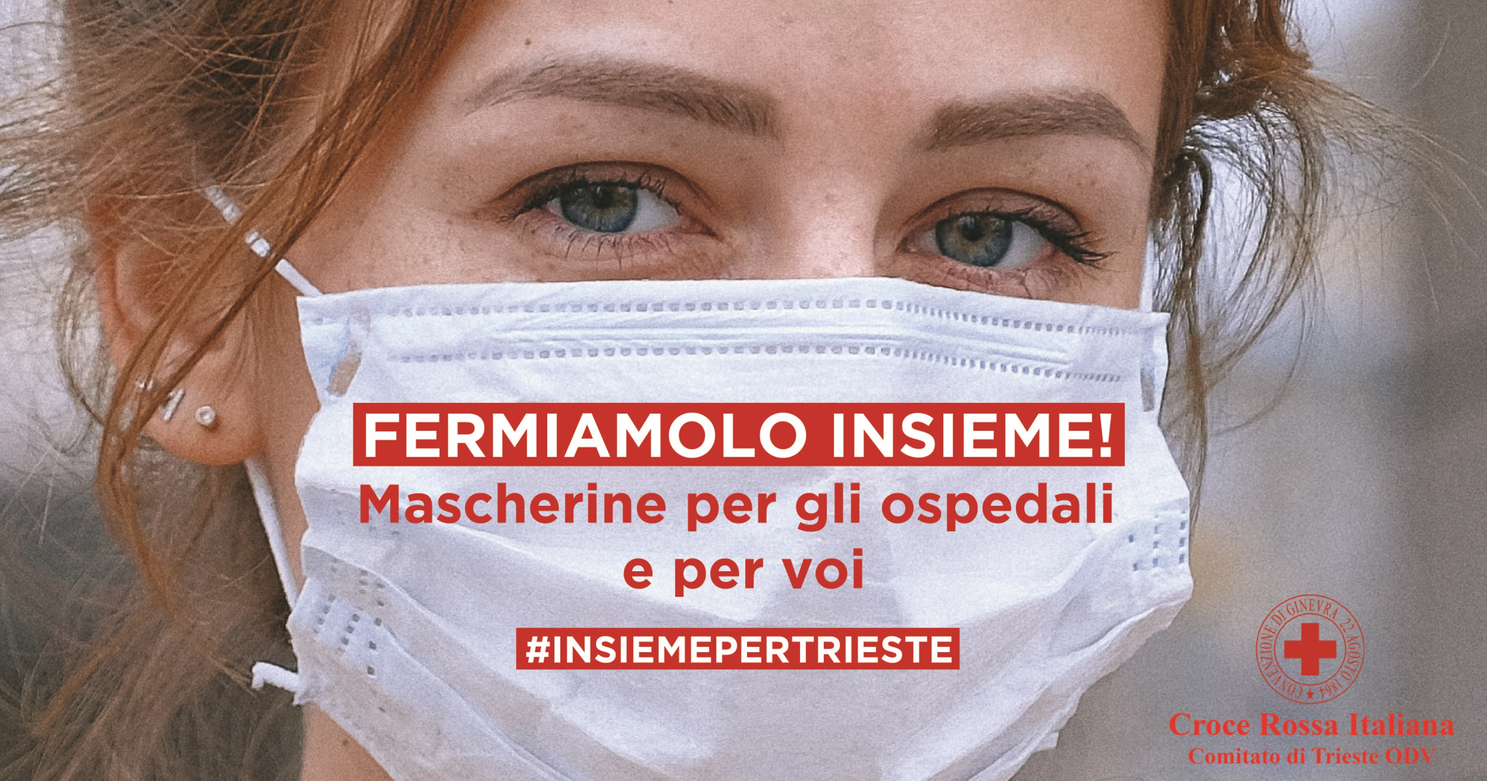 Trieste-Mascherine agli ospedali e a voi di Croce Rossa di Trieste Trieste-Mascherine agli ospedali e a voi-Croce Rossa di Trieste