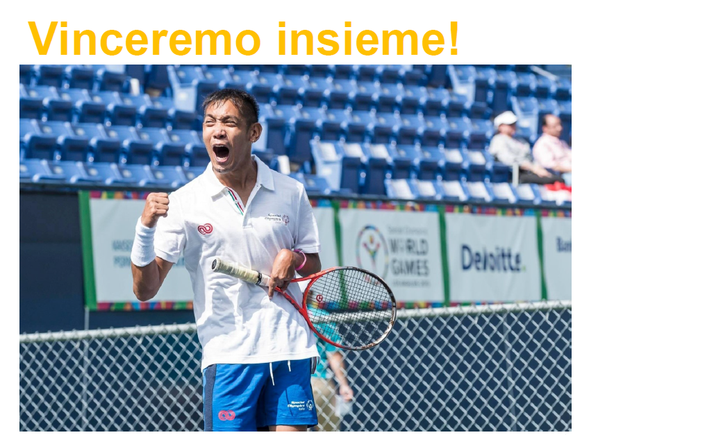 Io adotto un campione 2019 di SPECIAL OLYMPICS ITALIA Io adotto un campione 2019-SPECIAL OLYMPICS ITALIA