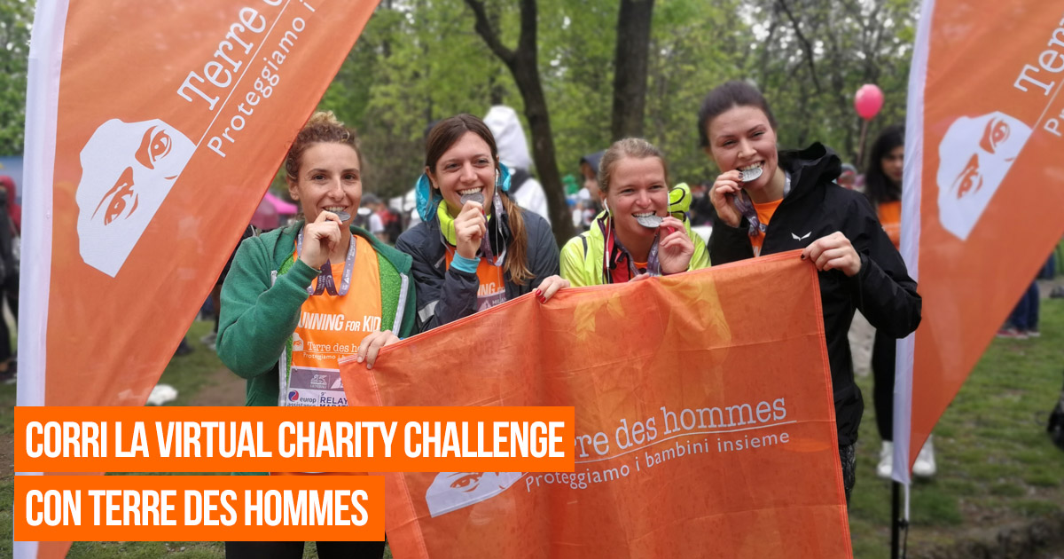 VIRTUAL CHALLENGE con TERRE DES HOMMES-Terre des Hommes