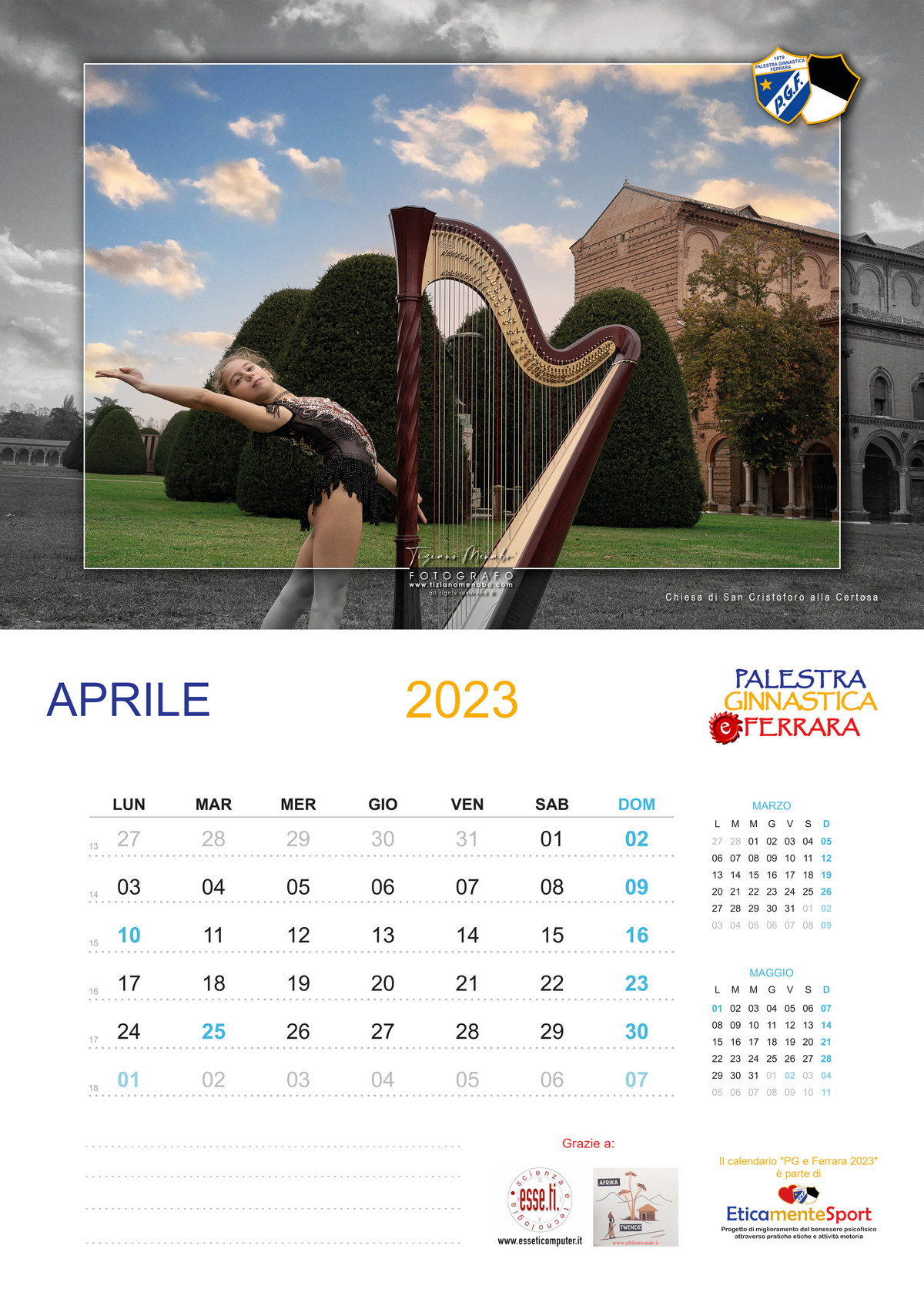Calendario PG e Ferrara 2023 di Palestra Ginnastica Ferrara a.s.d. Calendario PG e Ferrara 2023-Palestra Ginnastica Ferrara a.s.d.