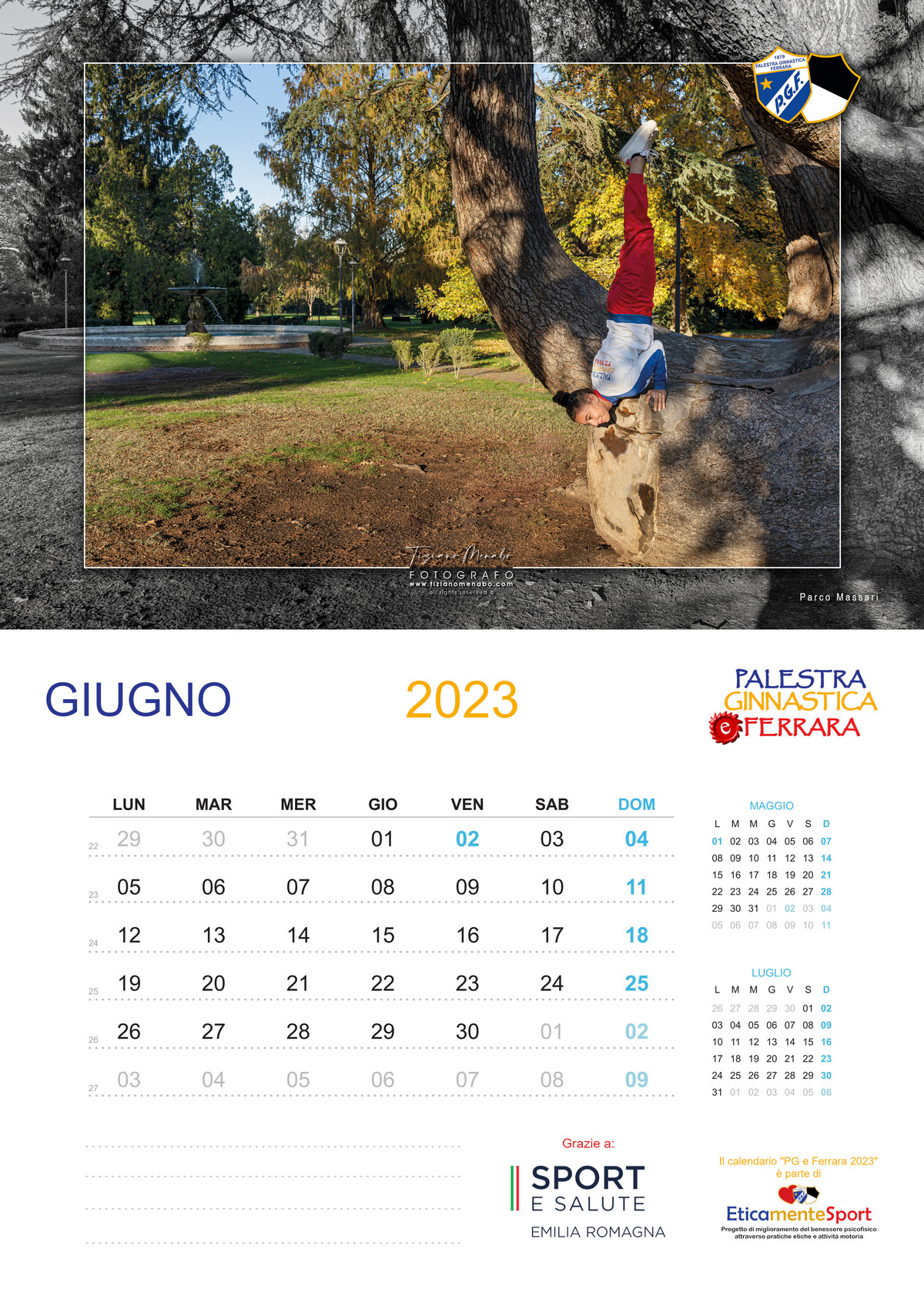 Calendario PG e Ferrara 2023 di Palestra Ginnastica Ferrara a.s.d. Calendario PG e Ferrara 2023-Palestra Ginnastica Ferrara a.s.d.