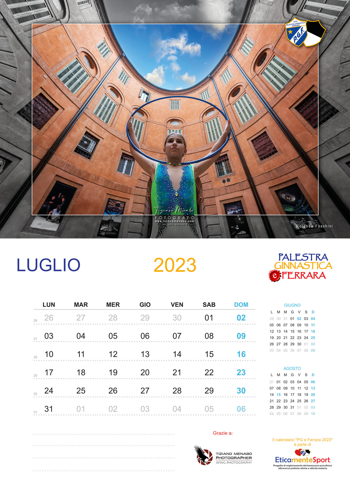 Calendario PG e Ferrara 2023 di Palestra Ginnastica Ferrara a.s.d. Calendario PG e Ferrara 2023-Palestra Ginnastica Ferrara a.s.d.