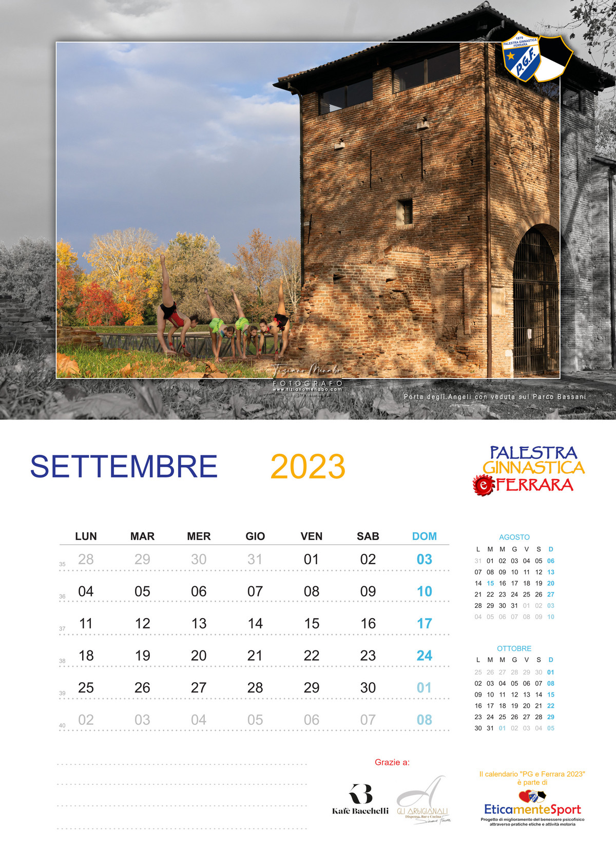 Calendario PG e Ferrara 2023 di Palestra Ginnastica Ferrara a.s.d. Calendario PG e Ferrara 2023-Palestra Ginnastica Ferrara a.s.d.
