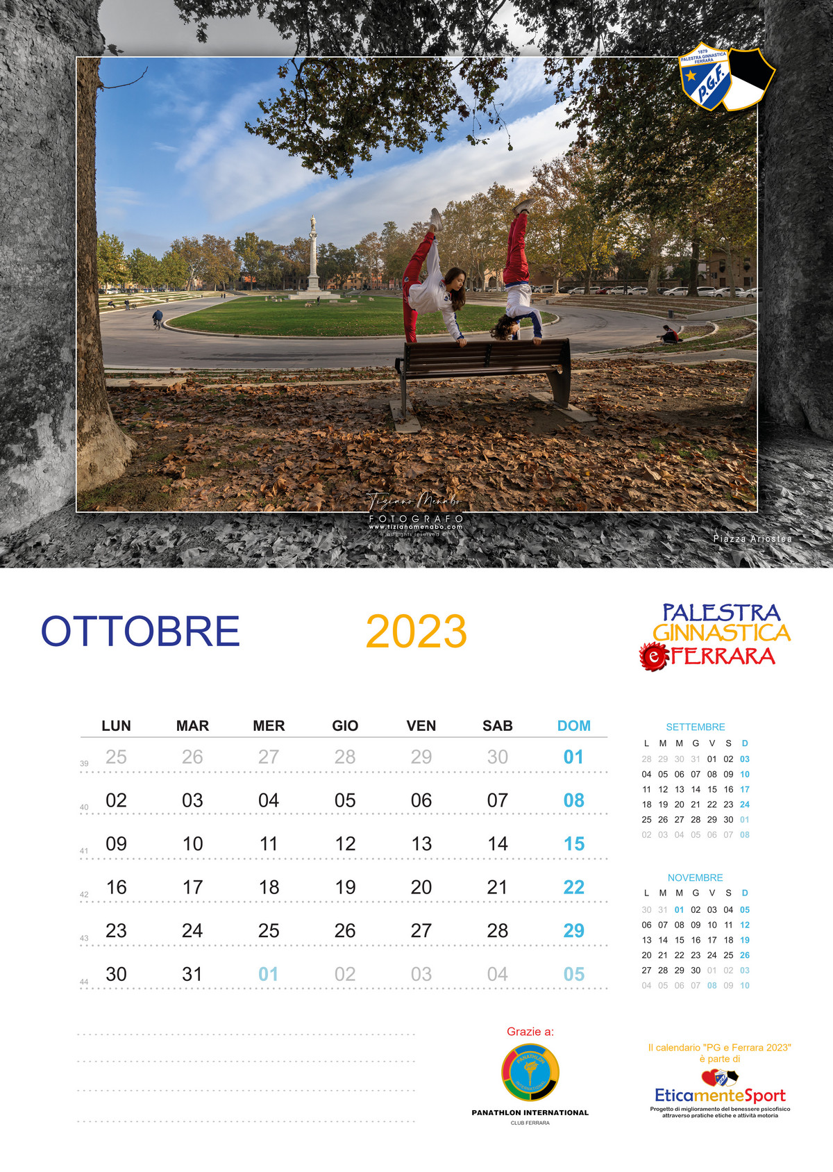 Calendario PG e Ferrara 2023 di Palestra Ginnastica Ferrara a.s.d. Calendario PG e Ferrara 2023-Palestra Ginnastica Ferrara a.s.d.