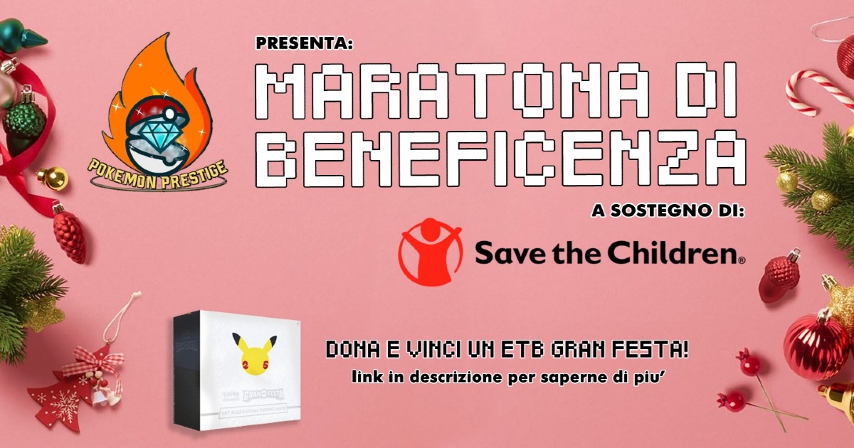 Maratona del bene by Pokèmon Prestige-Giacomo Tagliaferro