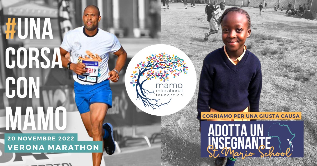 Una corsa con Mamo - Verona Marathon di Mamo Educational Foundation Una corsa con Mamo - Verona Marathon-Mamo Educational Foundation