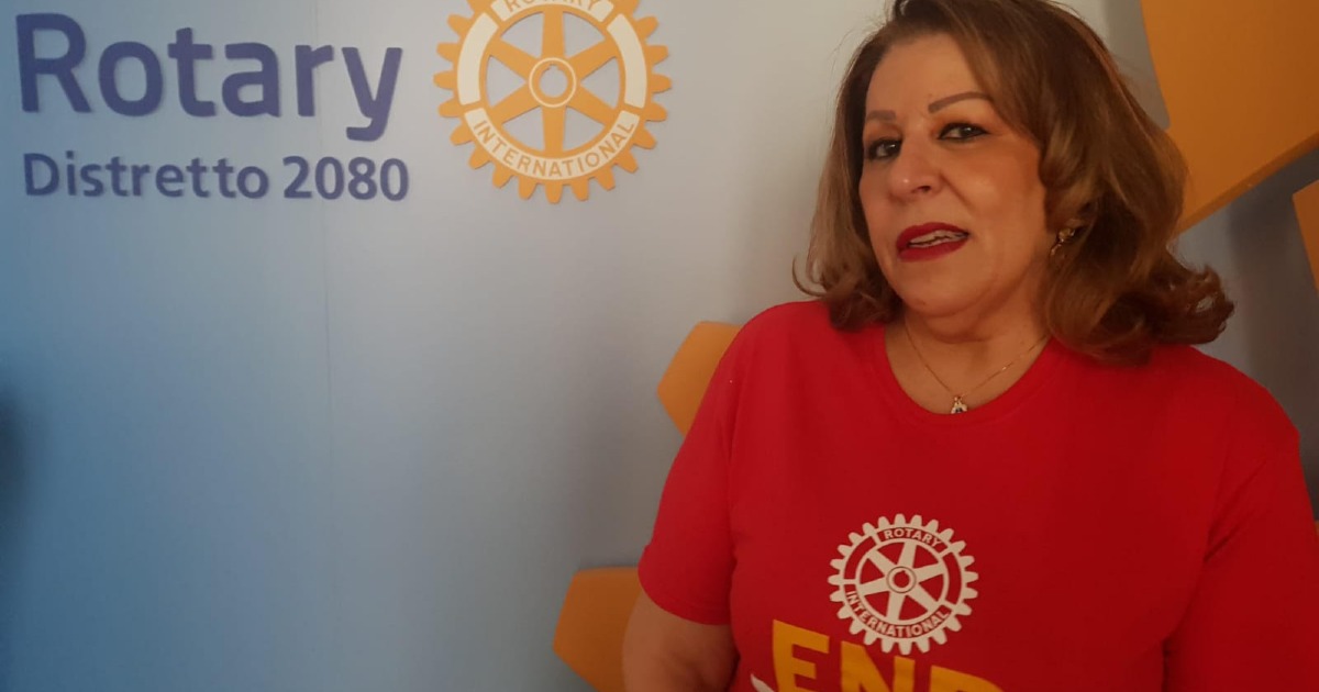 Carla  per Rotary Roma Leonardo da Vinci-Carla Trippetti